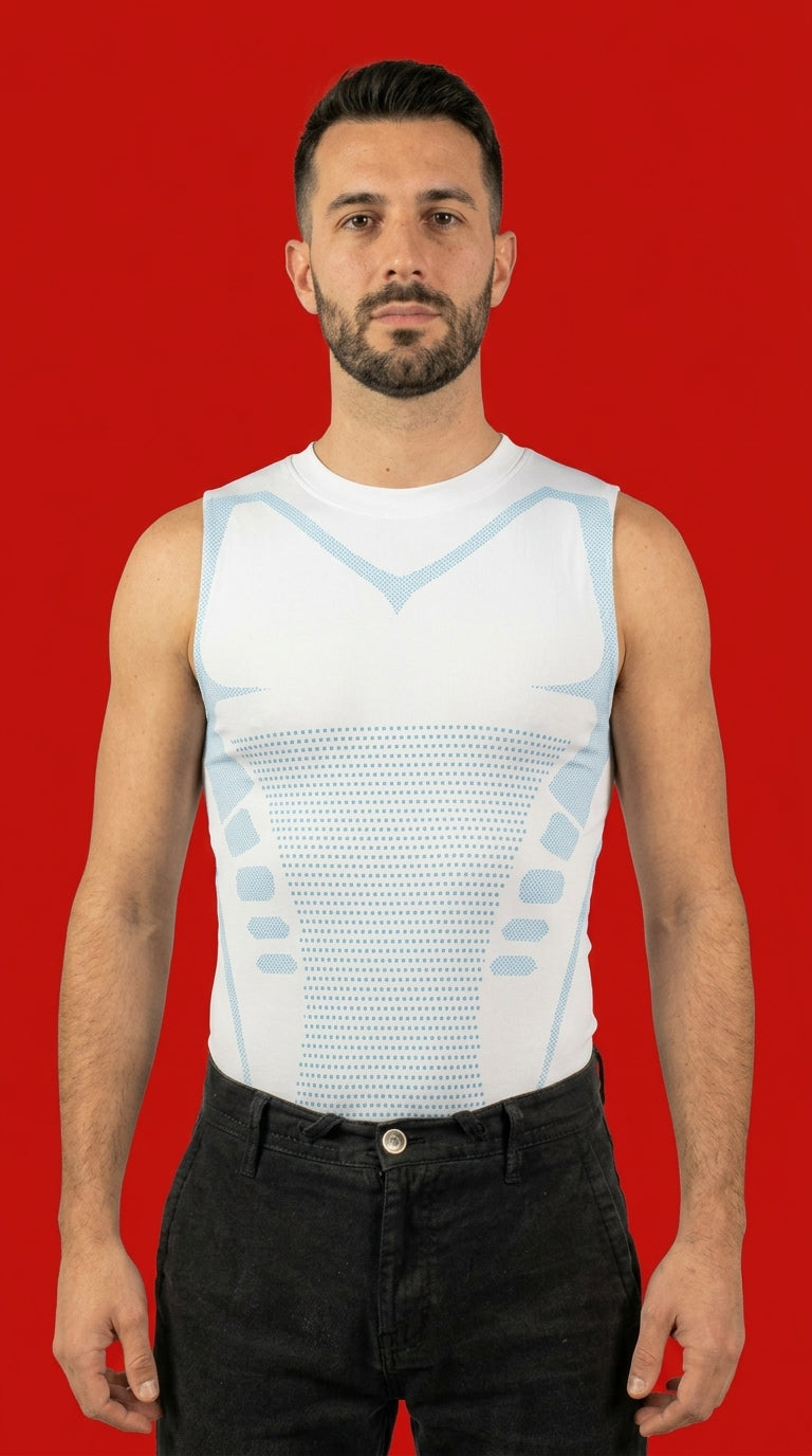 Camiseta moldeadora para hombre – Faja discreta para un vientre más plano