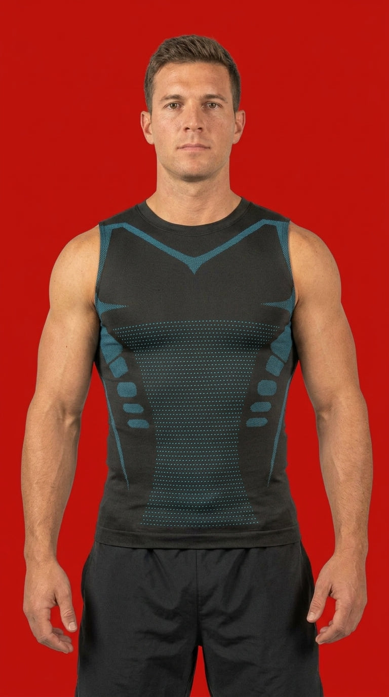 Camiseta moldeadora para hombre – Faja discreta para un vientre más plano